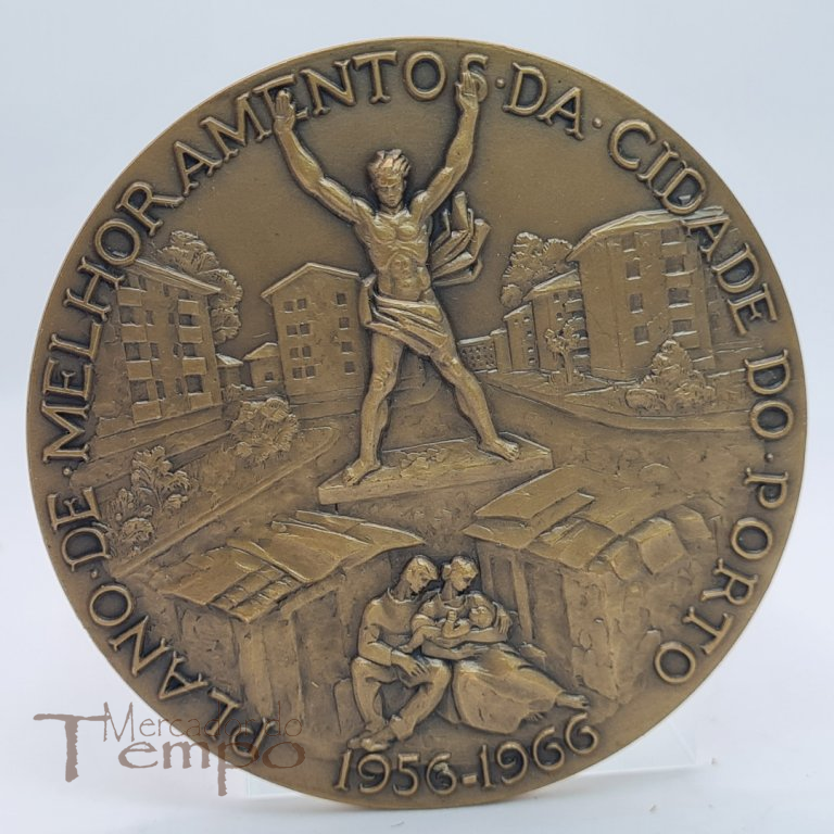  Medalha em bronze Cidade do Porto - Leopoldo de Ameida