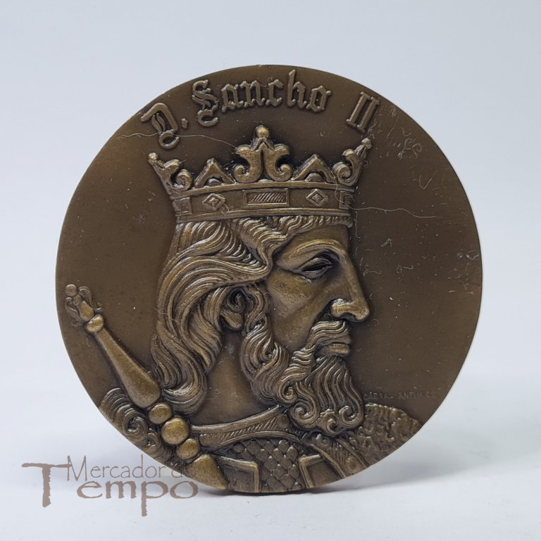Medalha bronze D.Sancho II O Capelo- IV Rei de Portugal