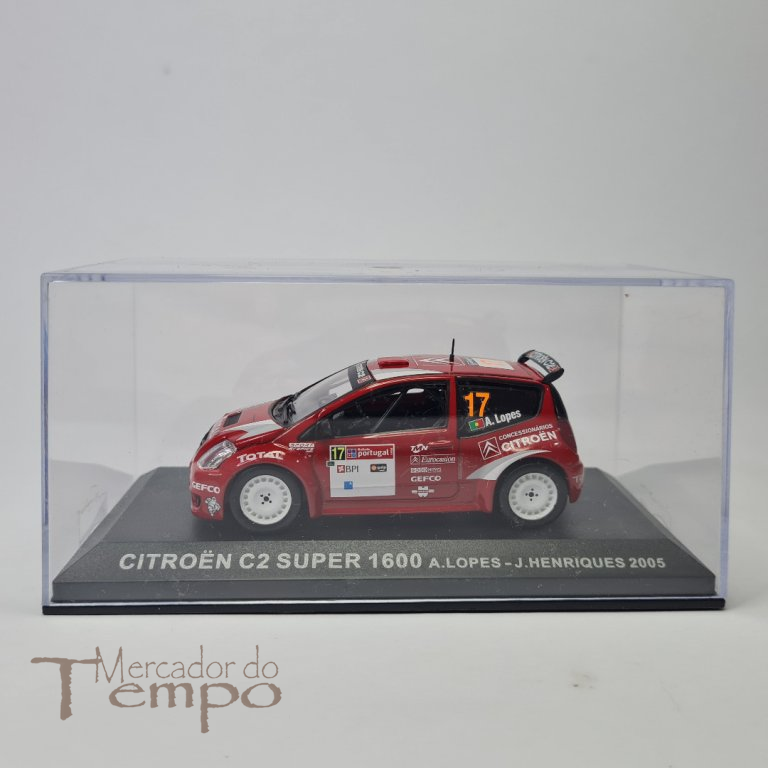 Miniatura 1/43 Altaya Rallye de Portugal 2005, Citroen C2 Super 1600