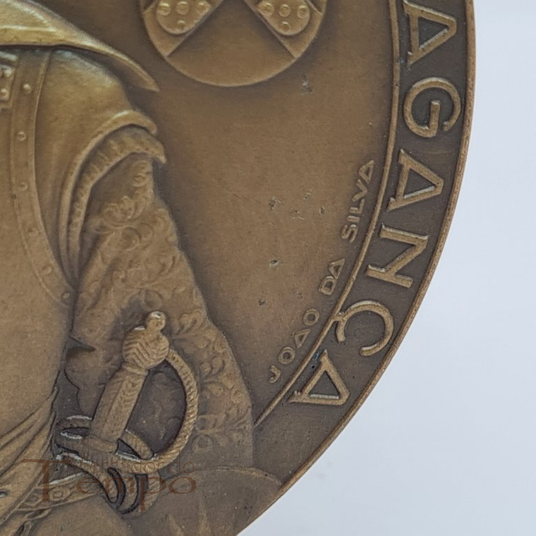Medalha bronze Nª Srª da Conceição / D. João IV , 1946, João da Silva