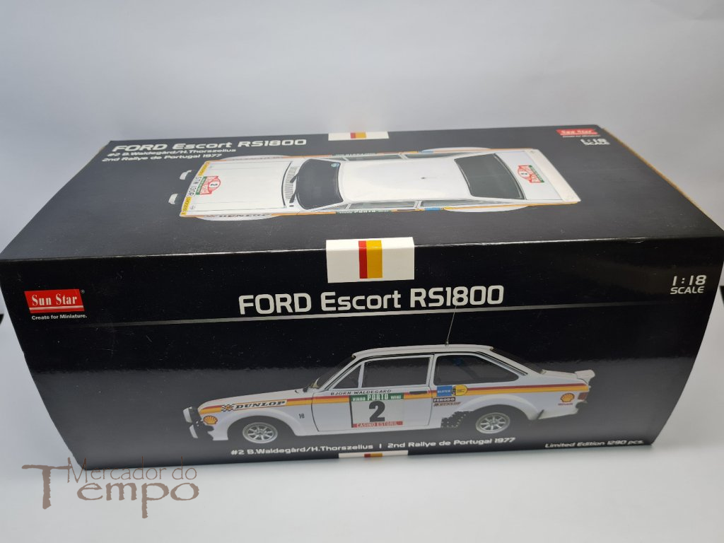 1/18 Sun Star Ford Escort RS 1800 Rallye de Portugal 1977