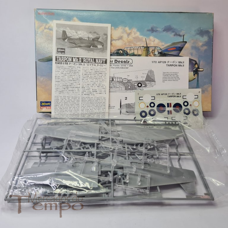 Kit 1/72 Avião Hasegawa Tarpon MK.II Royal Navy