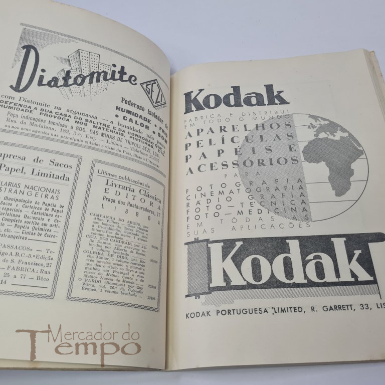 Festas Populares de Lisboa programa oficial 1952