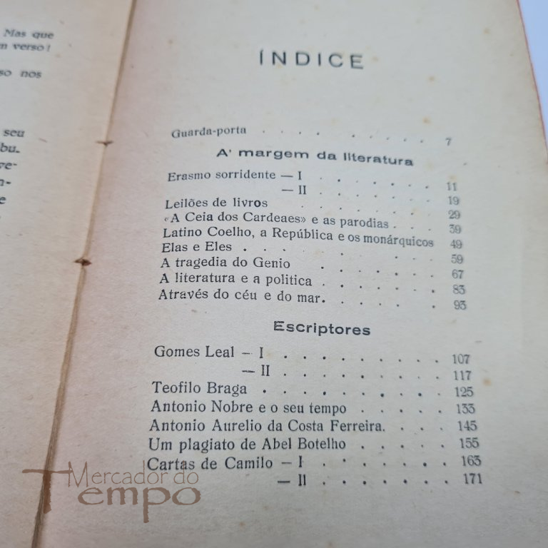 Albino Forjaz de Sampaio - Homens de letras, 1930, 1º Milhar