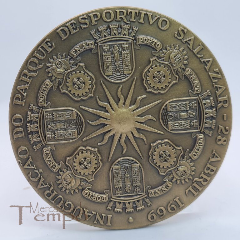 Medalha em bronze, Nos oitenta anos de Salazar, 1969