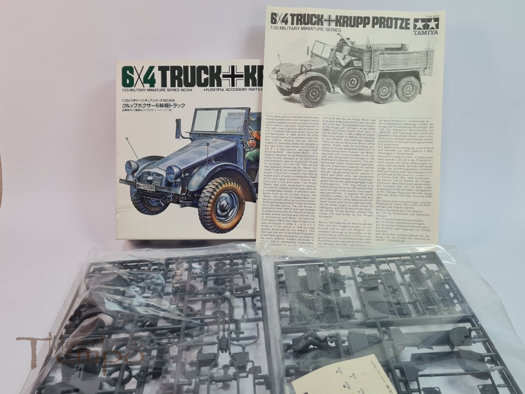 Kit Militar Tamiya 1/35 Truck Krupp Protze Ref.35104