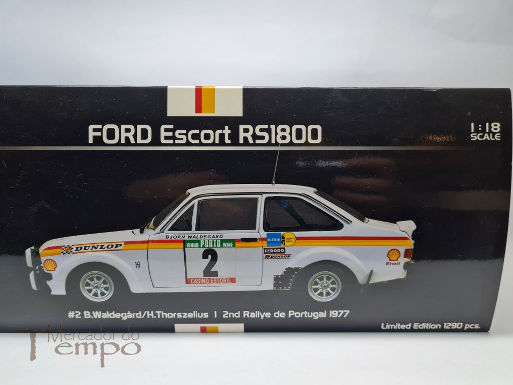 1/18 Sun Star Ford Escort RS 1800 Rallye de Portugal 1977