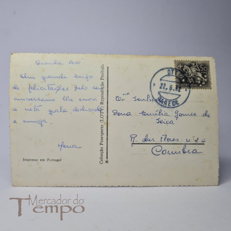 Postal Lisboa - Bendição da Frota Bacalhoeira no Rio Tejo, 1962