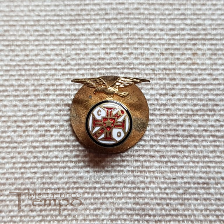 Pin / Abotoadeira esmaltado Clube Atlético de Campo de Ourique