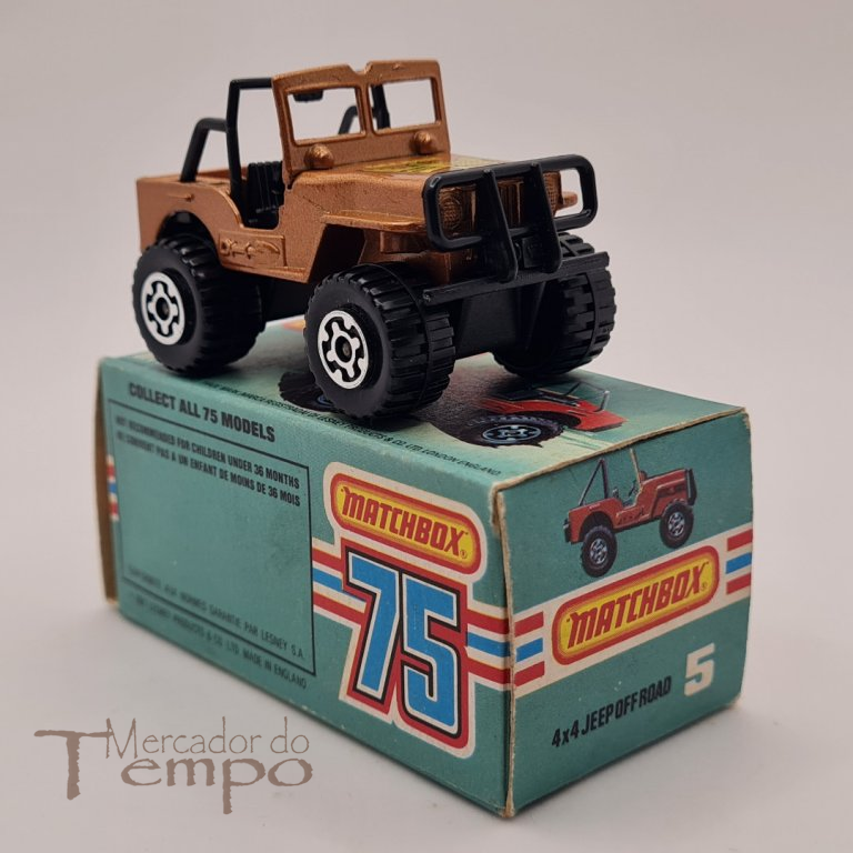 Matchbox 4x4 Jeep Offroad #5 com caixa original