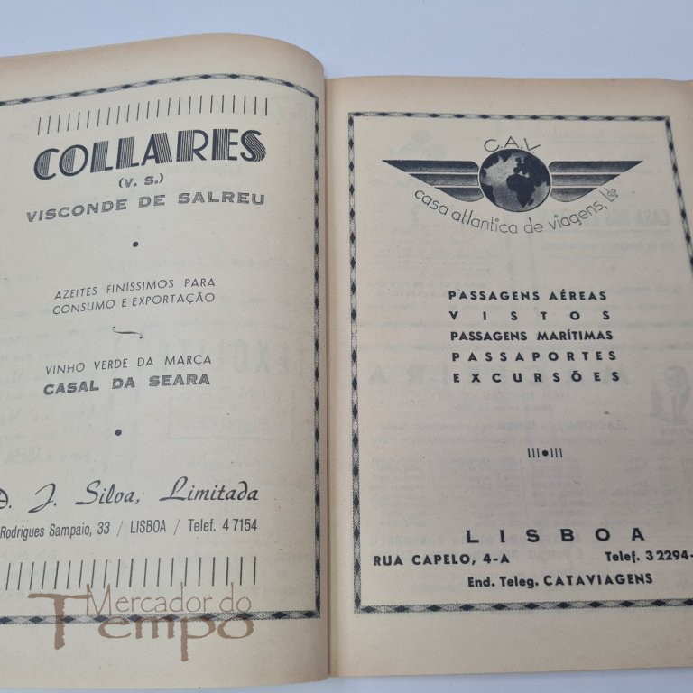 Marchas dos Bairros de Lisboa programa oficial 1950 + Bilhetes