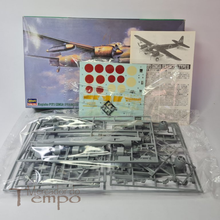 Kit 1/72 Avião Hasegawa Kugisho P1Y1 Ginga (Frances) Type 11