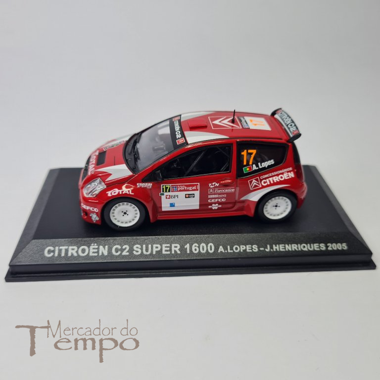 Miniatura 1/43 Altaya Rallye de Portugal 2005, Citroen C2 Super 1600