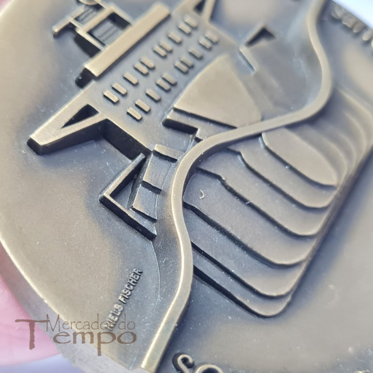 Medalha em bronze Soponata 40º Aniversário 1947-1987