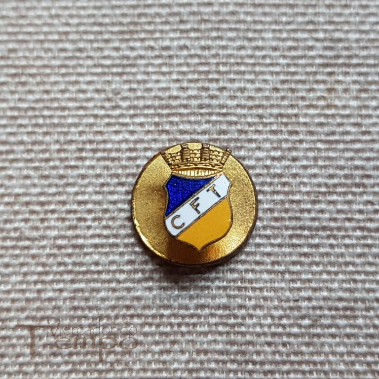 Pin / Abotoadeira esmaltado Clube Futebol da Trafaria