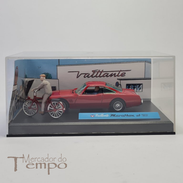 Miniatura 1/43 Michel Vaillant Vaillante Marathon GT'63, edições altaya