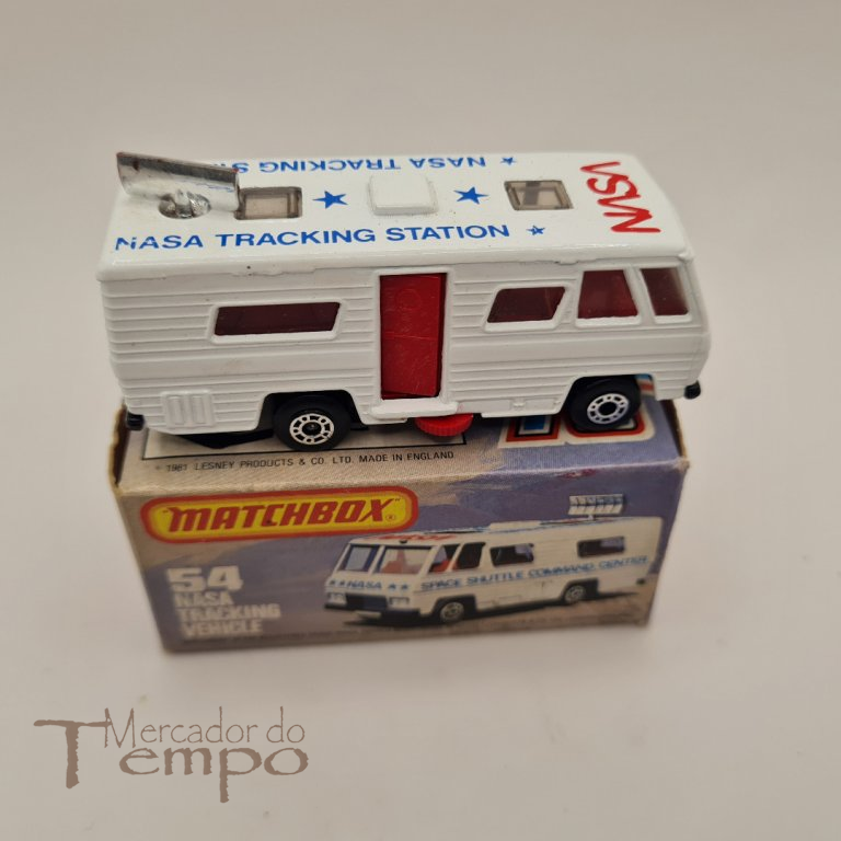 Matchbox Nasa Tracking Vehicle #54 com caixa original