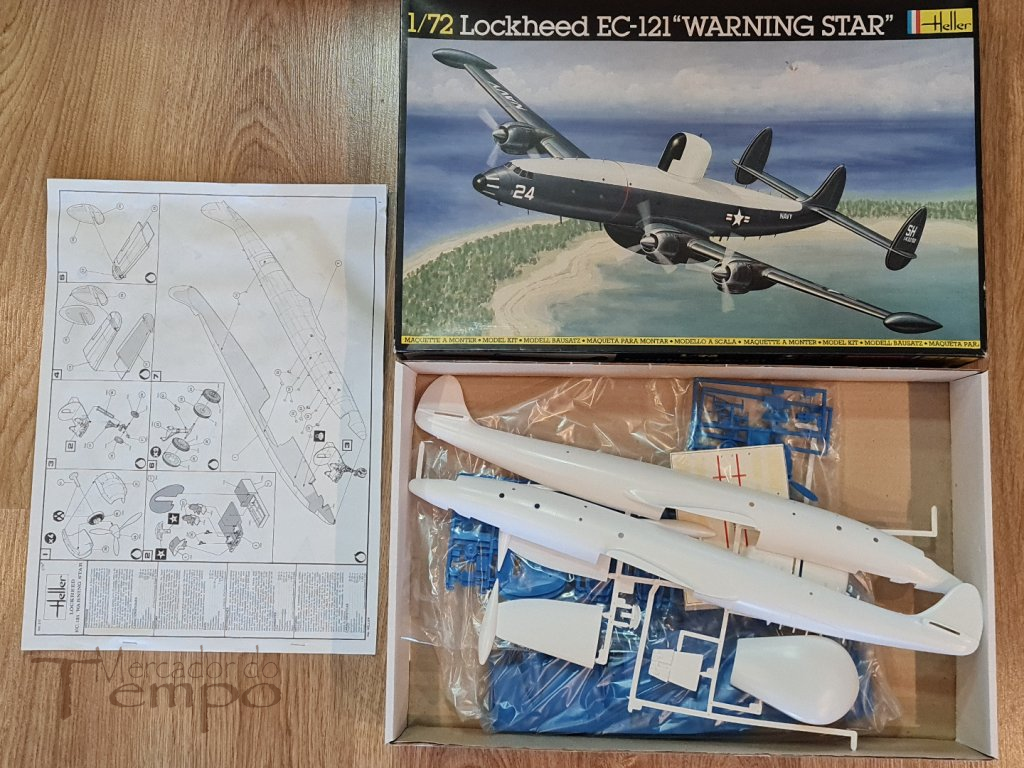 Kit Heller escala 1/72 Avião Lockeed EC-21 Warning Star