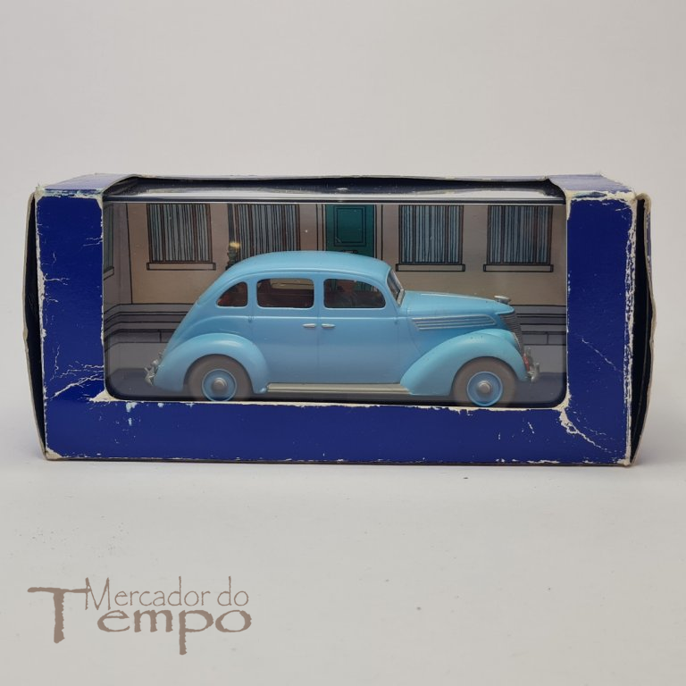 Miniatura 1/43 Tintin, Ford V8 Les 7 Boules de Cristal, edições Atlas