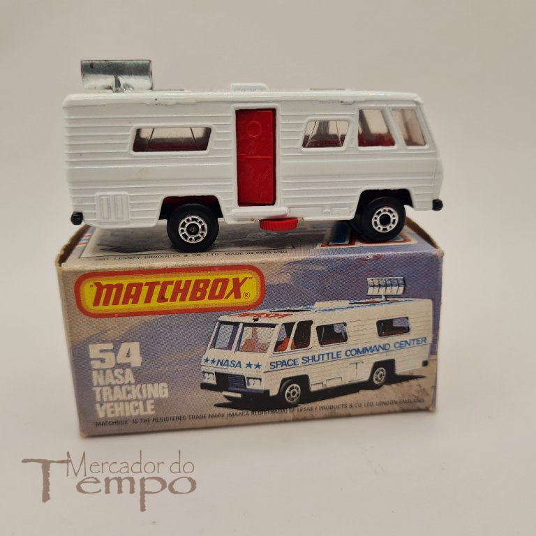 Matchbox Nasa Tracking Vehicle #54 com caixa original