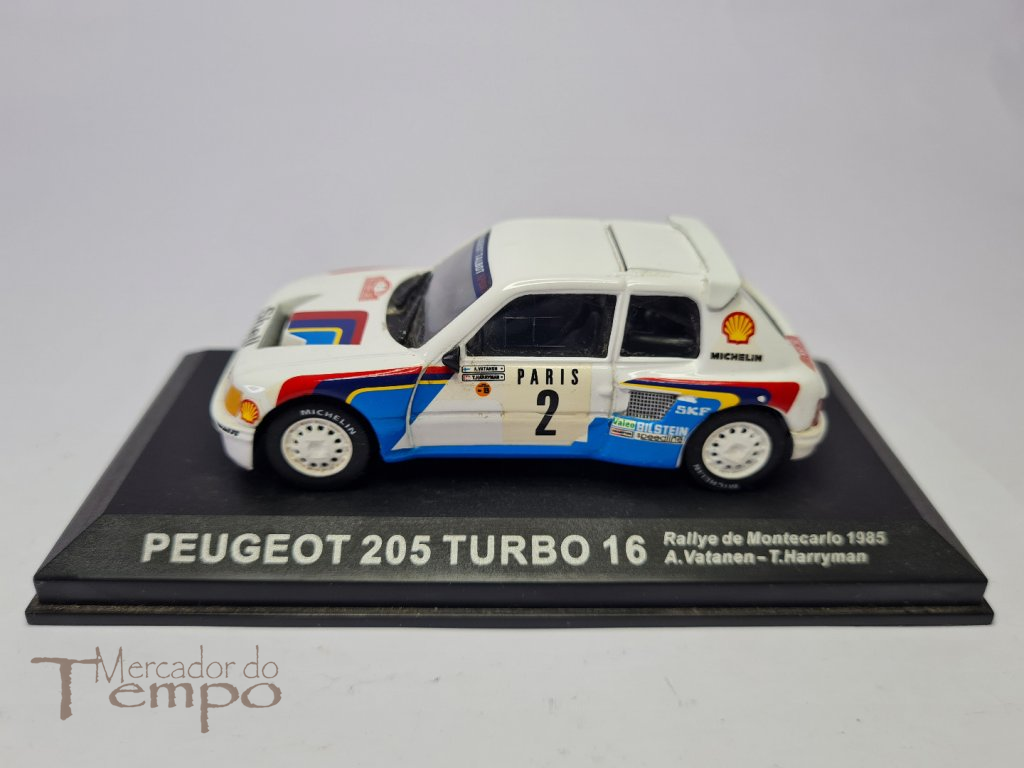 1/43 Altaya Peugeot 205 Turbo 16 Rallye de Monte Carlo #2 1985
