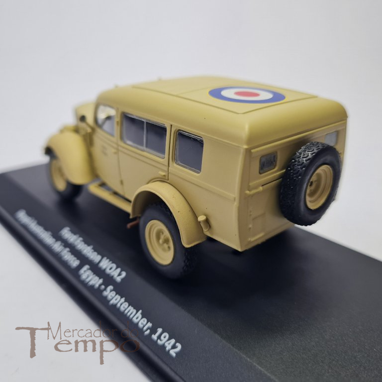 Miniatura 1/43 Militar Ford Fordson, Austrália ais force, 1942, Altaya
