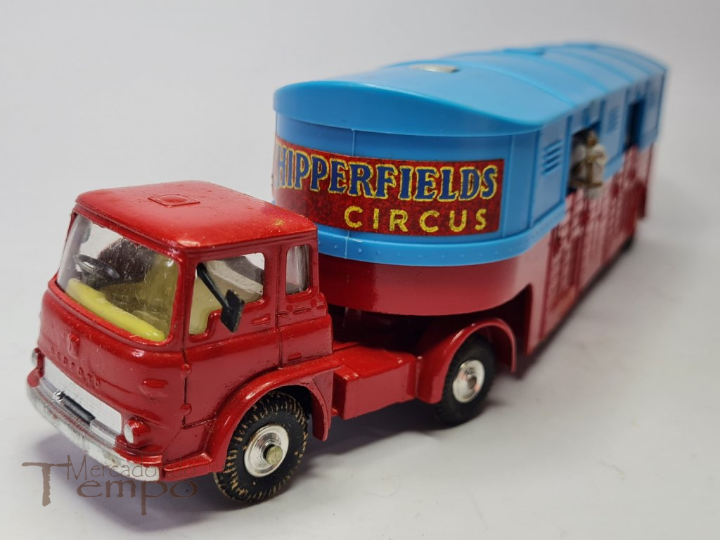 1/43 Corgi Toys Chipperfield's Circus Horse Transporter com caixa original