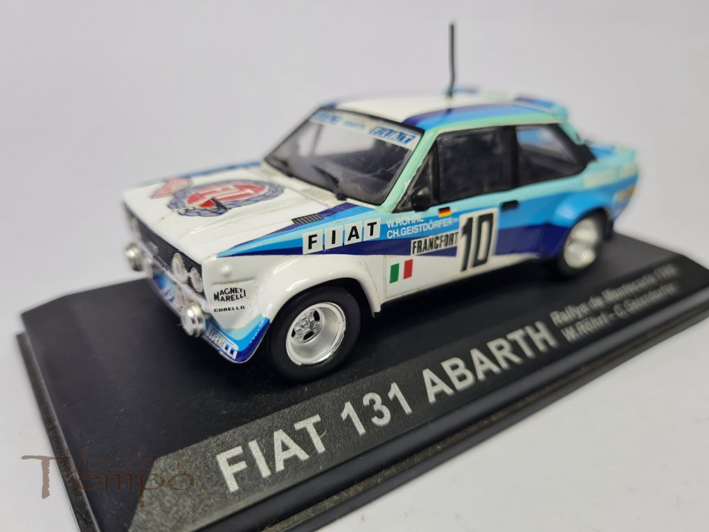 1/43 Altaya Fiat 131 Abarth #10 Rallye de Montecarlo 1980