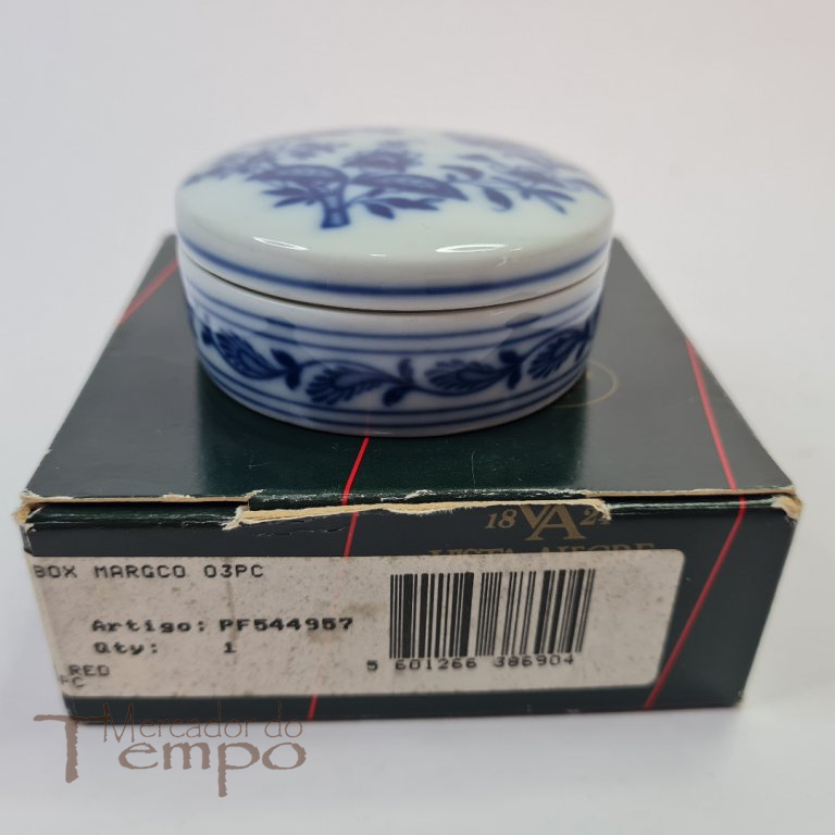 Caixa Regaleira em porcelana da Vista Alegre, decoração Margão