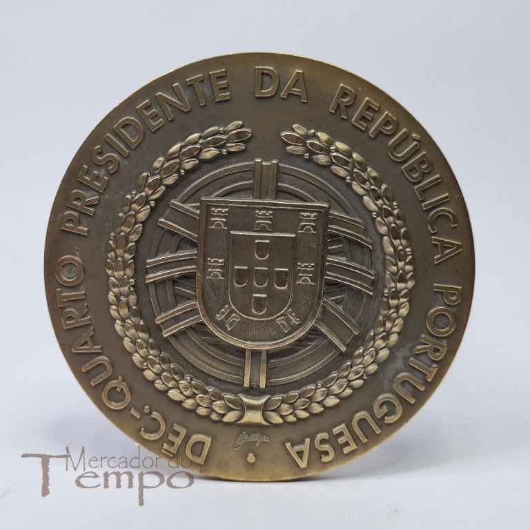 Medalha bronze General Ramalho Eanes 14º Presidente de Portugal