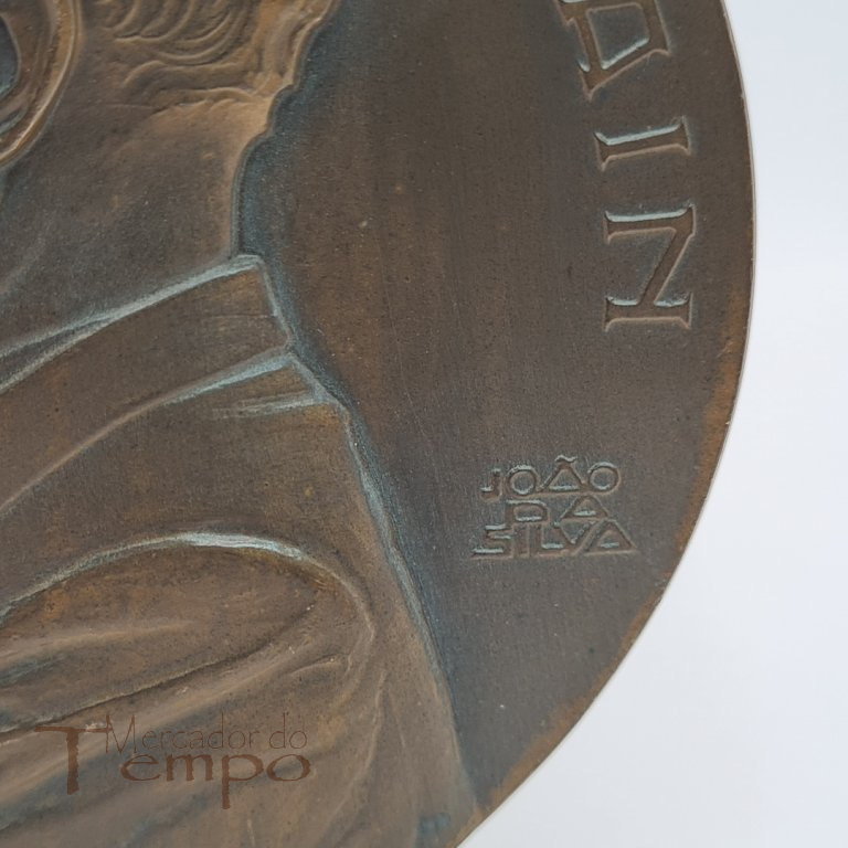 Medalha em bronze Martin Sain, fundador da SACOR João da Silva 1952