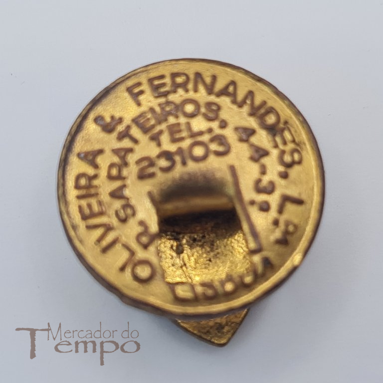 Pin/Abotoadeira esmaltada Clube Desportivo 