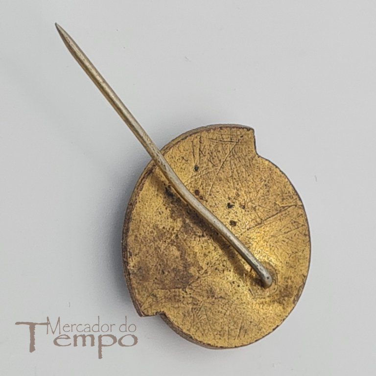 Raro pin esmaltado G.C.Português, Participante VI semana de ginástica