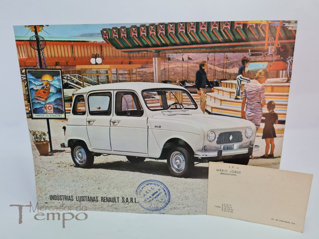 Brochura original da Renault 4L 1973