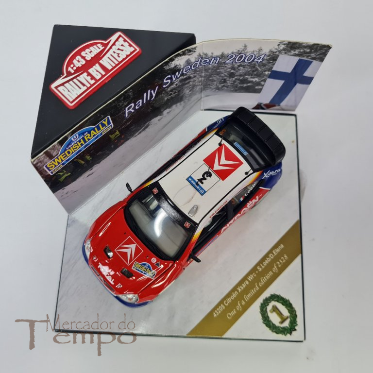 1/43 Vitesse, Rally da Suécia 2004, Citroen Xsara WRC Loeb