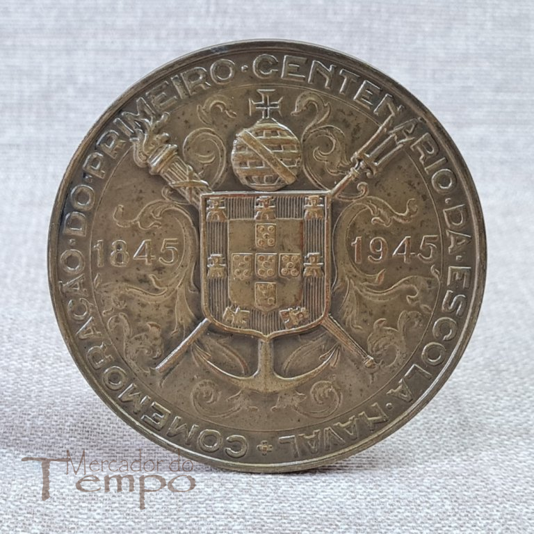 Medalha bronze Comemorativa do primeiro centenário da Escola Naval 1945