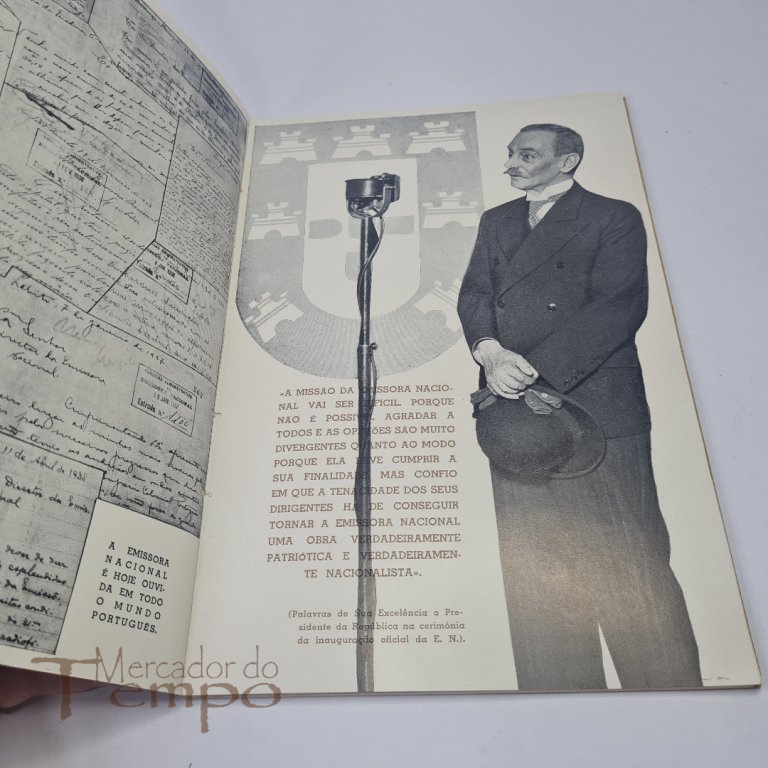Livro os 3 primeiros anos da Emissora Nacional 1935-1938