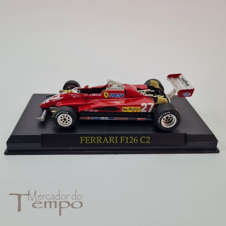 Miniatura 1/43 Altaya Ferrari  F1 26 C2 Villeneuve #27