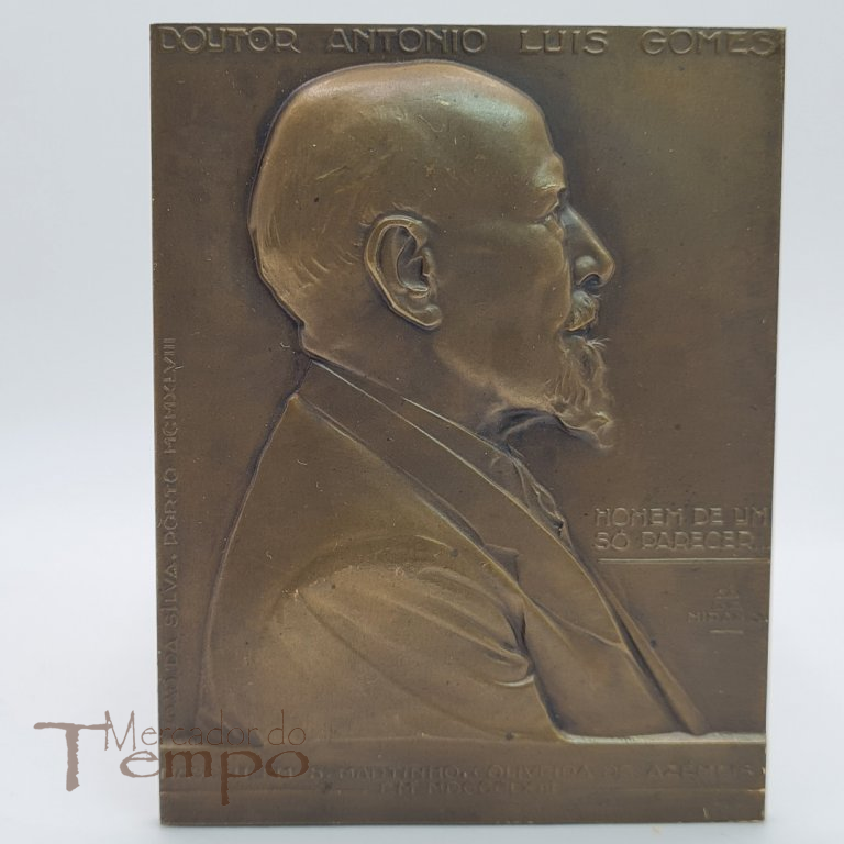 Medalha em bronze Dr António Luis Gomes, 1948, João da Silva