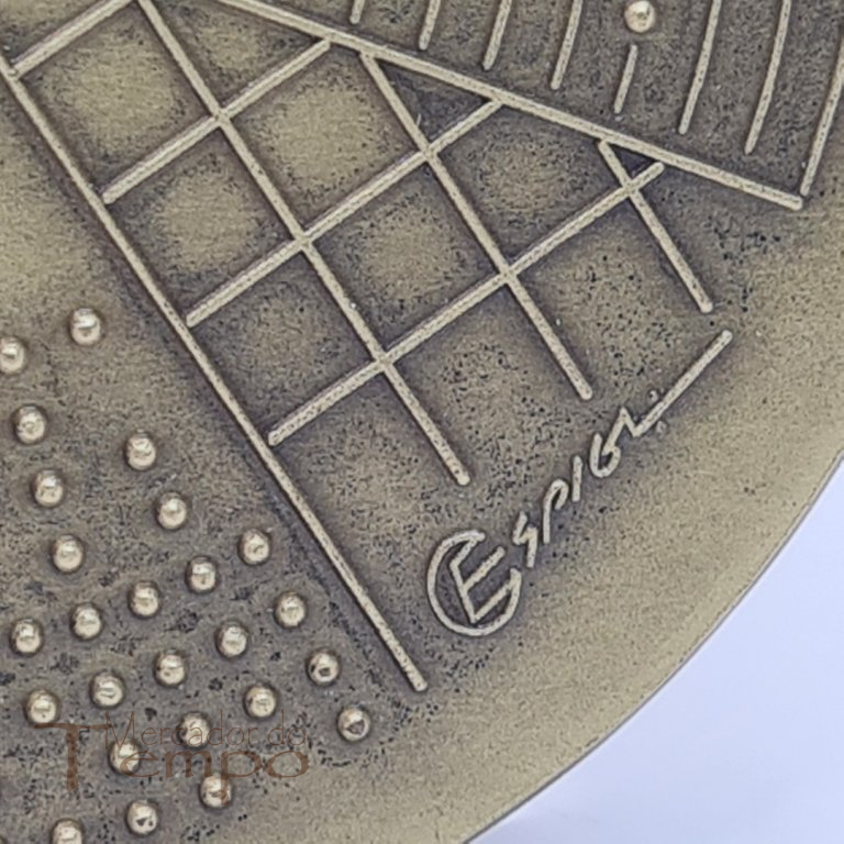 Medalha bronze, I encontro Nacional de Profissões Liberais, 1989 Espiga Pinto