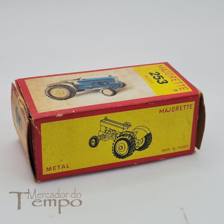 Miniatura Majorette Tractor #253 com caixa original