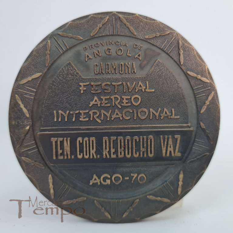 Medalha Festival Aéreo Internacional provincia de Angola, 1970
