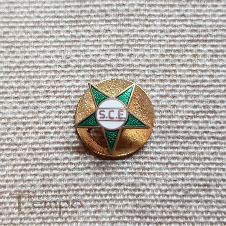 Pin / Abotoadeira esmaltado Sport Clube Estrela Portalegre