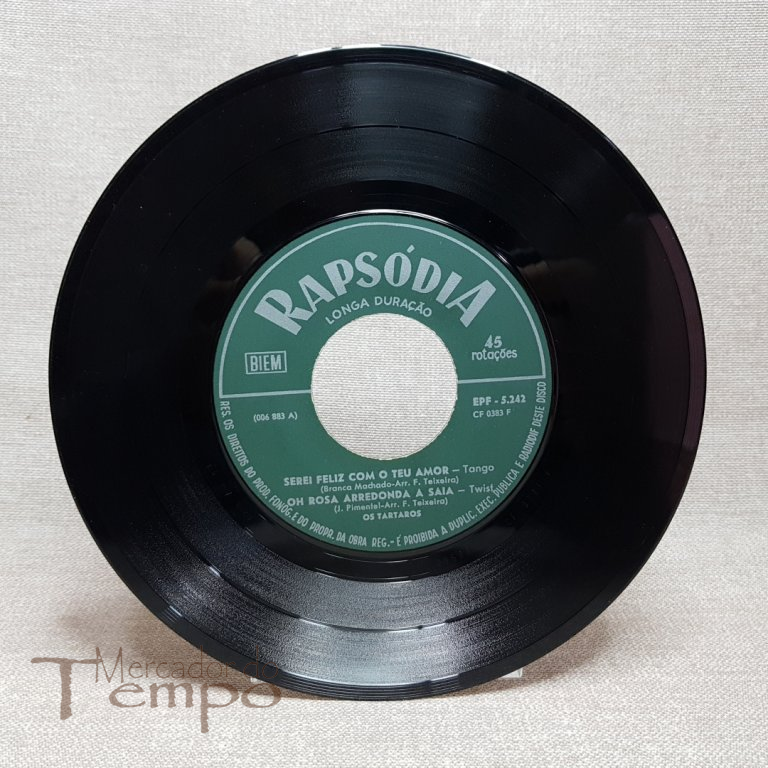 Disco 45 rpm Os Tártaros - Tartária - EPF 5.242 