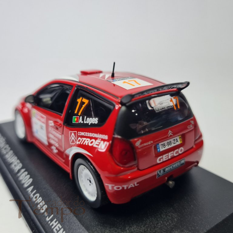 Miniatura 1/43 Altaya Rallye de Portugal 2005, Citroen C2 Super 1600