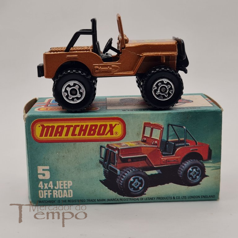 Matchbox 4x4 Jeep Offroad #5 com caixa original