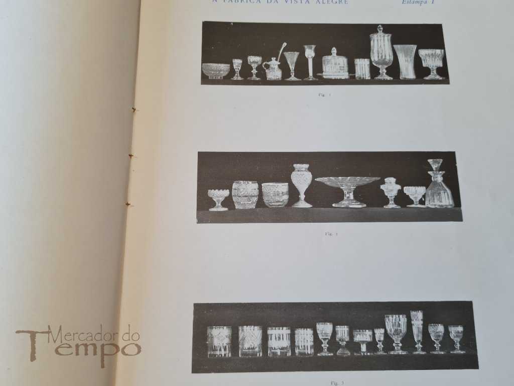 3 livros Centenário Fábrica da Vista Alegre (1824-1924) Ed.Esp.200 ex.