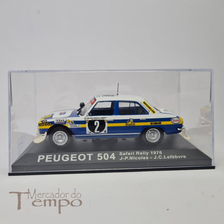 MIniatura 1/43 Altaya Safari Rally 1976, Peugeot 504