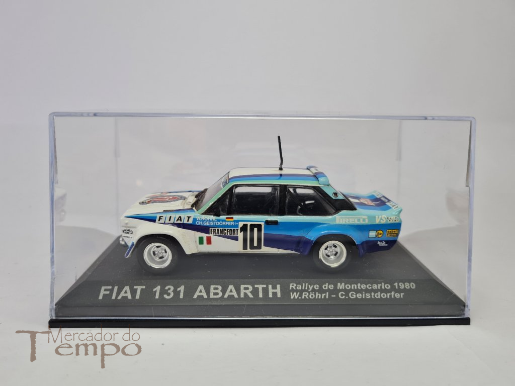 1/43 Altaya Fiat 131 Abarth #10 Rallye de Montecarlo 1980