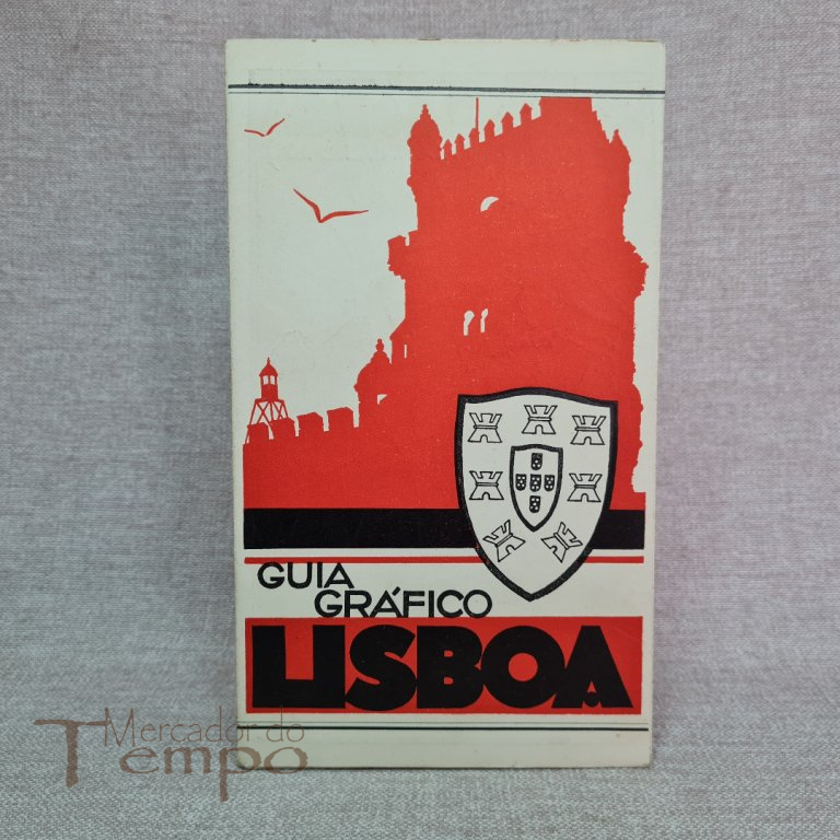 Brochura Propaganda Guia Gráfico de Lisboa anos 30/40